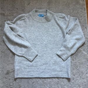 Pearl Neck Sweater
